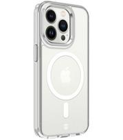 Skaidrus (Sidabrinės spalvos) dėklas Apple iPhone 14 Pro telefonui "Tactical MagForce 2.0 Cover"
