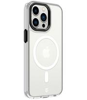 Skaidrus (Juodas) dėklas Apple iPhone 13 Pro telefonui "Tactical MagForce 2.0 Cover"