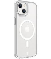 Skaidrus (Sidabrinės spalvos) dėklas Apple iPhone 13 telefonui "Tactical MagForce 2.0 Cover"