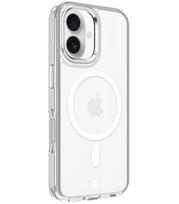 Skaidrus (Sidabrinės spalvos) dėklas Apple iPhone 16 telefonui "Tactical MagForce 2.0 Cover"
