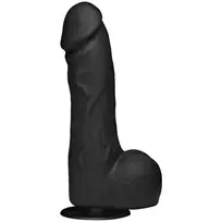 Doc Johnson The Perfect Model 19 cm Black - Dual Density