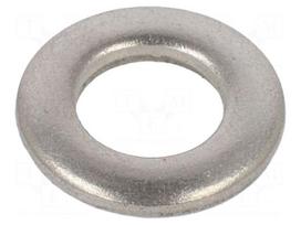 Washer | round | h=1.6mm | M6 | D=12mm | A2 stainless steel | DIN 125A