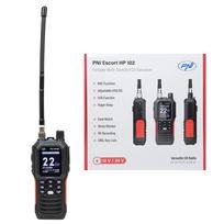 Portable CB radio station PNI Escort HP 102 multi standard, 4W, 12V-24V, AM-FM, NRC, Dual Watch, Roger Beep, ASQ SQ adjustable, VOX