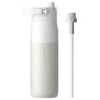LARQ Bottle Swig Top - butelka termiczna ze słomką 680ml (granite white)