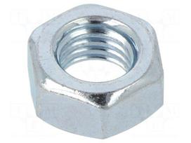 Nut | hexagonal | M8 | Thread: metric | steel | Plating: zinc | 13mm