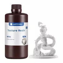 3D Spausdintuvo Derva - ANYCUBIC Texture Resin White 1 kg 405 nm LCD/DLP 2–3 s Balta