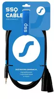 SSQ MIXLR1 SS-1816 Kabelis Jack Stereo 3,5 mm - 2x XLR 1 m Juoda