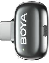 Mikrofonas BOYA  Boya wireless microphone mini 2-01 Lightning/USB-C  lunar silver 6977490711829 (6977490711829)