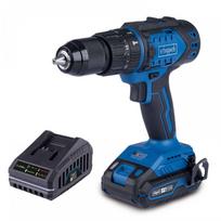 Akumuliatorinis suktuvas/gręžtuvas BC-CD60-X 20V, set S (2Ah + charger), Scheppach