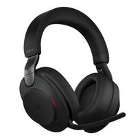 Jabra Evolve2 85 MS Stereo Link380c Wireless & Wired Headset Bluetooth, 3.5mm jack, Stand, Black