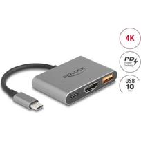 DELOCK USB Type-C adapteris uz HDMI 4K 30 Hz ar USB Type-A