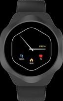 Išmanūs laikrodžiai ir kūno rengybos apyrankės Canyon  CANYON Smart Watch Hexagon 88 BT-CALL Black