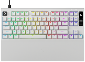 Keyboard Logitech Pro X2 Rapid White US Wired