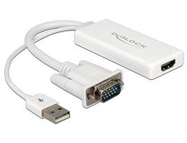 DeLOCK Adapter - VGA + USB - HDMI