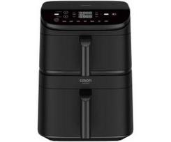 Canon hot air fryer Turbo Tower Air CAF-DC121-ADER black, 2,630 watts, 2 baskets with 4.3 & 6.5 liters