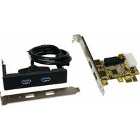 Valdiklis Exsys IO Exsys PCIe 2 išoriniai + 1 vidinis USB3.0 (EX-11072WO) be pakuotės