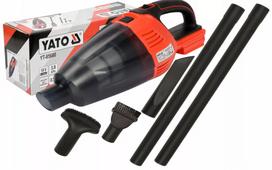 Yato YT-85680 18V belaidis rankinis automobilinis dulkių siurblys - tik korpusas