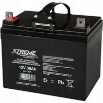 Xtreme gelinis motociklo akumuliatorius 12V 30Ah, skirtas motociklams, motoroleriams ir keturračiams