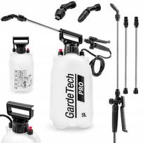Rankinis slėginis purkštuvas 5L GardeTech PRO, ilgas plieninis antgalis 128cm