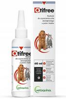 Vetoquinol Otifree 60 ml ausų valymo tirpalas šunims ir katėms