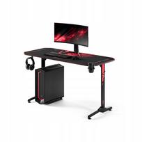 Žaidimų stalas 140 cm + laikikliai ir kilimėlis, DIABLO X-MATE 1400 juodas