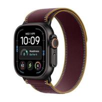 Apple Watch Ultra 4 MJC44ET/A, 49 mm, Trail Loop M/L, juoda/ruda