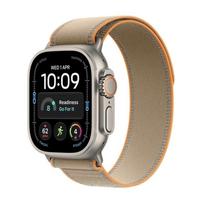 Apple Watch Ultra 4 MJAJ4ET/A 49mm Trail Loop, titanas/rudas