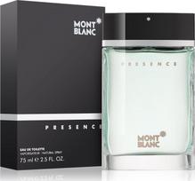 Mont Blanc vyriški kvepalai Presence EDT 75 ml vyriški kvepalai