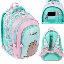 Kuprinė mergaitei Pusheen pastelinė, 4 skyrių, 22l