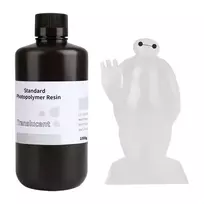 3D Spausdintuvo Derva - ELEGOO Standard Resin 1.0 Translucent