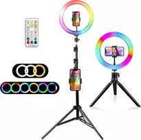 „Mozos“ žiedinė lempa MLM-RING-RGB LED, 26 cm