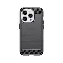 Hurtel Carbon Case phone case for iPhone 15 Pro blue