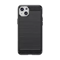 Hurtel Carbon Case phone case for iPhone 15 Plus blue