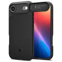 Spigen Optik Armor Mag phone case with MagSafe support for iPhone 17 Air, black