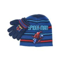 Spider-Man kepurės ir pirštinių rinkinys berniukams, mėlynas/raudonas, Universalus