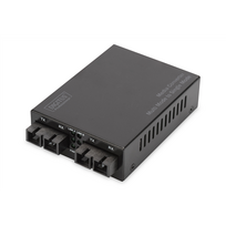 Digitus Fast Ethernet Media Converter, Multi- to Singlemode SC to SC, Wavelength 1310nm | DN-82024 | SC | SC