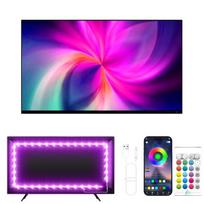 Kantutoe LED foninis apšvietimas televizoriui, 4 m, 114–190 cm