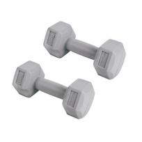 Šešiakampiai hanteliai 2vnt x1 kg Spokey MONSTER, pilki
