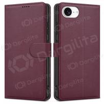 Samsung Galaxy A36 dėklas "Fancy Wallet" (bordo)