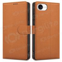 Xiaomi Redmi 15C, Poco C85 dėklas "Fancy Wallet" (rudas)