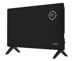 Elektrinis konvekcinis šildytuvas KD6523, 2400 W su Wi-Fi, nuotolinio valdymo pultu, jutikliniu valdymu, stikliniu fasadu