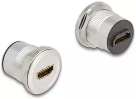 DeLOCK 88191, 2 x HDMI, moteriškas, moteriškas, tiesus, tiesus, juodas, sidabrinis