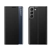 Hurtel New Sleep Case for Samsung Galaxy S23+ with flip stand, black
