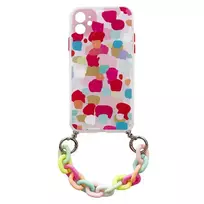Hurtel OEM Color Chain Gel flexible elastic phone case for Samsung Galaxy S21 Ultra (G998) multicolor (Design 2)