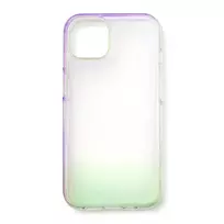 Hurtel Aurora Neon Gel phone case for Samsung Galaxy A12 (A125) purple
