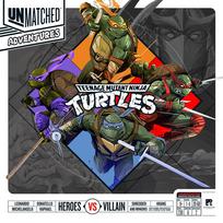 Stalo žaidimas Iello Unmatched Adventures Teenage Mutant Ninja Turtles, EN