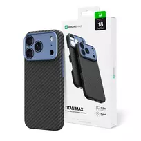 AmazingThing Titan Max Lens phone case with MagSafe support for iPhone 18 Pro Max blue