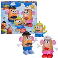 „Mr. Potato Head“ „Toy Story 5“ rinkinys „Mr & Mrs Potato“ + ateivis, 33 dalys, „Hasbro