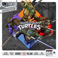 Stalo žaidimas Iello Unmatched Adventures Teenage Mutant Ninja Turtles, EN