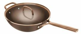 Keptuvė su dangčiu Zwilling Milano 100838894, Ø 28 cm, aliuminis/stiklas/nerūdijantysis plienas, ruda sp.